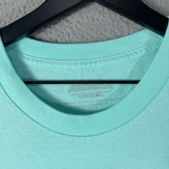 My Hero Academia T-Shirt XXL Mint Green‎ Anime Graphic Tee Funimation Mens Shirt - Picture 3 of 6